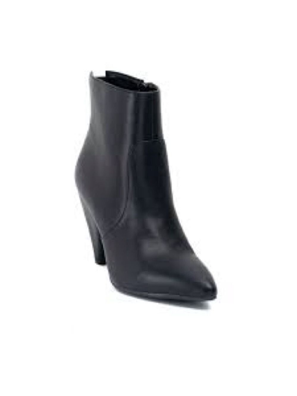 Women’s G.C. Shoes Black Faux Suede Heel Booties Size 8.5 US!